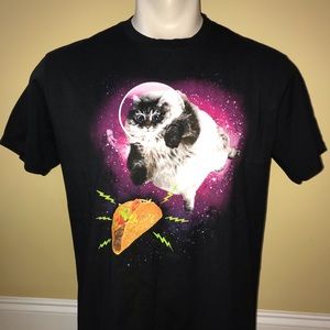cat and taco shirt